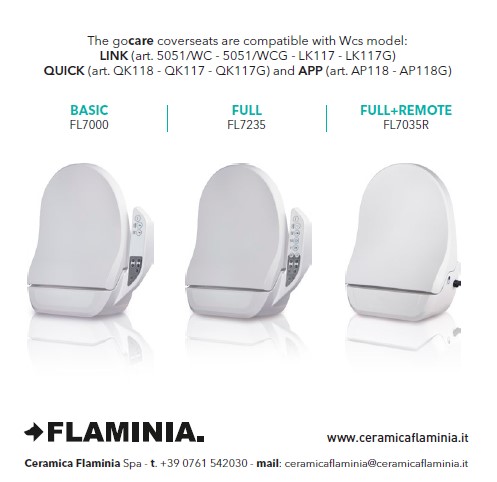 Flaminia gocare Basic, Full en Full + Remote
