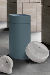 Kolomwastafel MonoTwin Slim