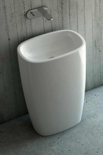 Milk Freestanding basin