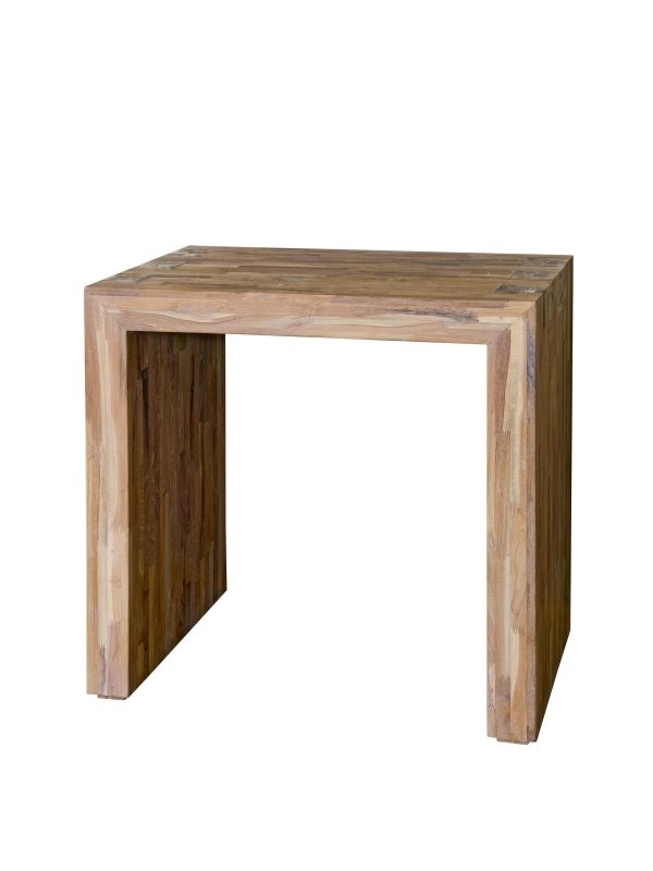 Meubel Sidetable Strippenteak.