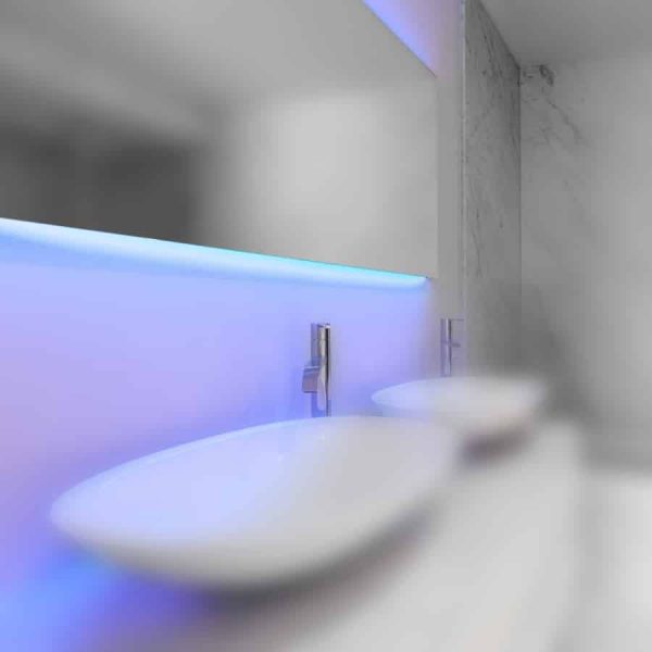 Mirror C-Line RGB LED verlichting - Diverse maten