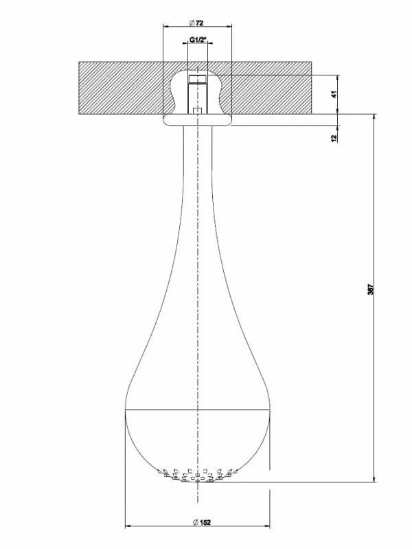 GOCCIA 33751 Regendouche