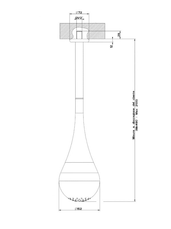 GOCCIA 33753 Regendouche